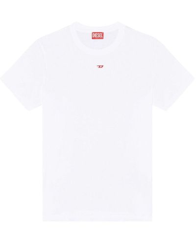 DIESEL T-Shirt With Embroidery - White