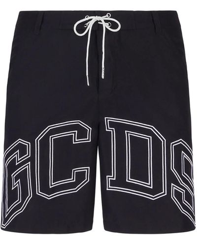 Gcds Printed Swimsuit - Blue