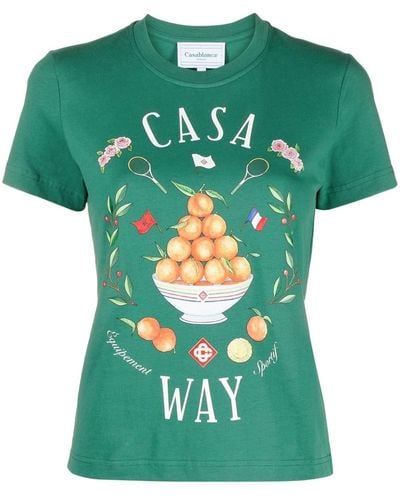 Casablancabrand Casa Way T-Shirt - Green
