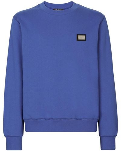 Dolce & Gabbana Crewneck Sweatshirt - Blue