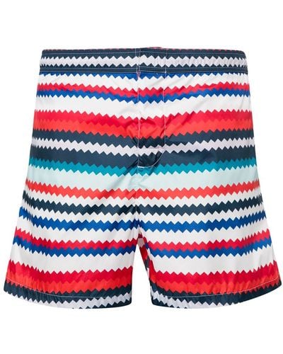 Missoni Swimsuit With Zigzag Print - Red