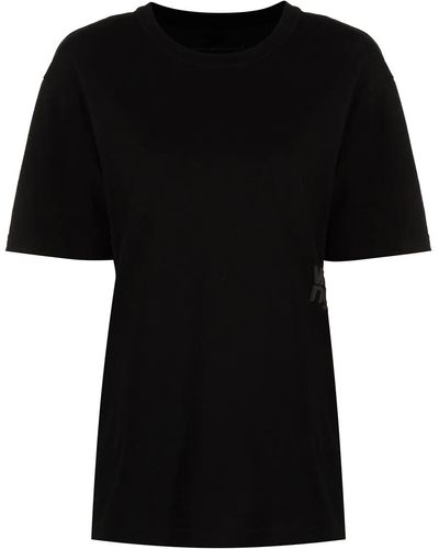 Alexander Wang Logo T-Shirt - Black