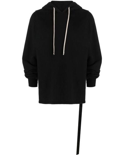 Rick Owens Sweatshirt With Cut-Out - Black