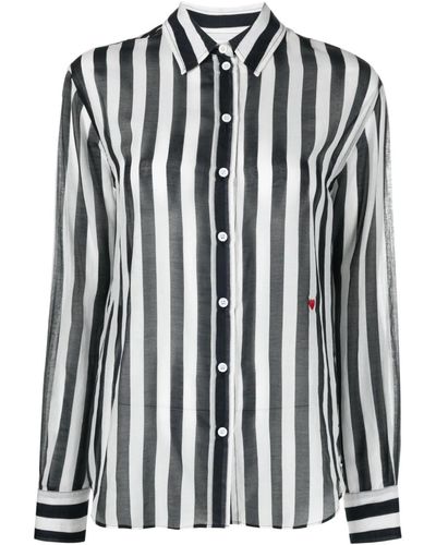 Moschino Striped Shirt - Black