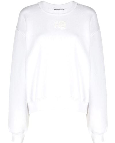Alexander Wang Sweatshirt With Print - White