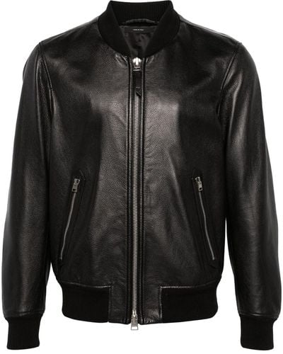 Tom Ford Giacca Con Zip - Nero
