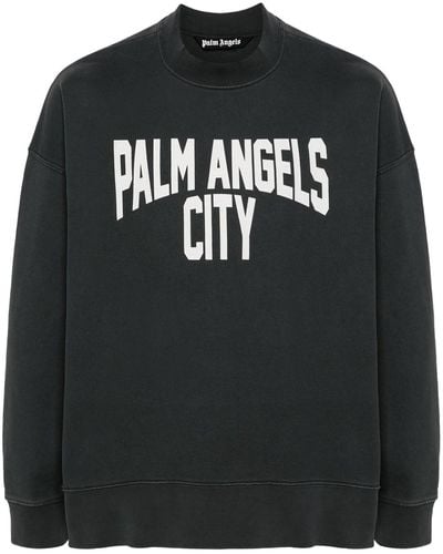Palm Angels City Sweatshirt - Black