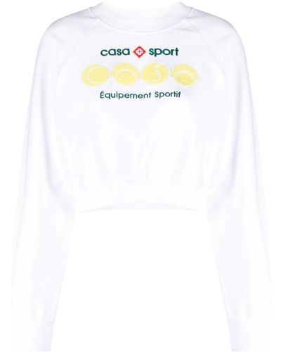 Casablancabrand Home Sports Sweatshirt - White