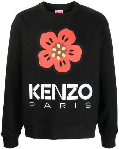 KENZO Poppy Sweatshirt - Black