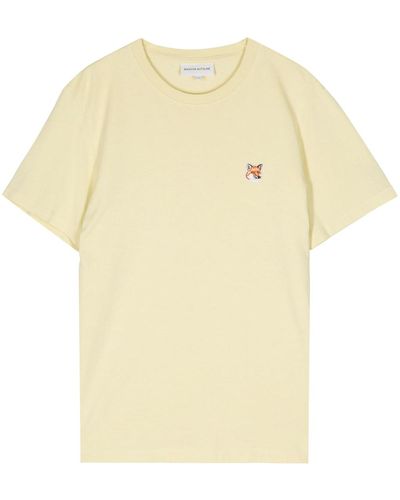 Maison Kitsuné T-Shirt Fox Head - Neutro