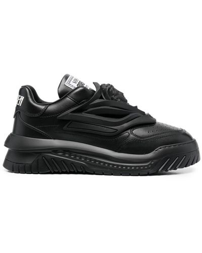 Versace Odyssey Chunky Trainers - Black