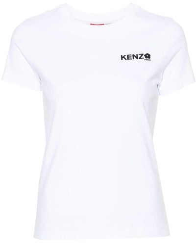 KENZO T-shirt con stampa - Bianco