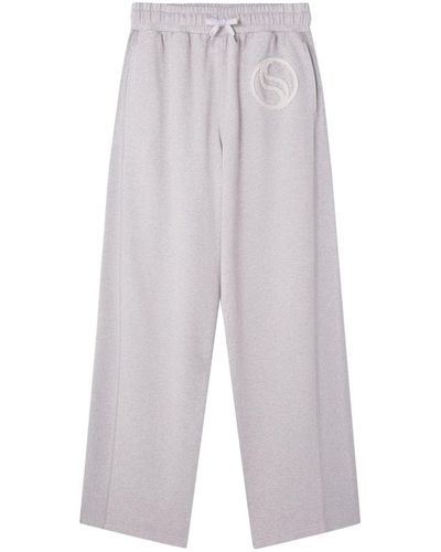 Stella McCartney S-Wave Sports Trousers With Drawstring - White