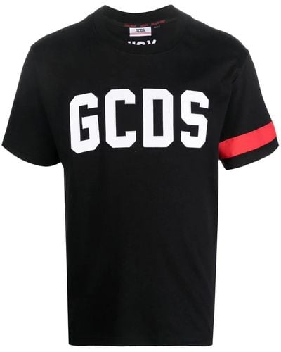 Gcds T-shirt con stampa - Nero