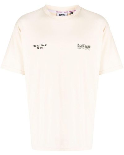 Gcds T-Shirt Con Stampa - Neutro