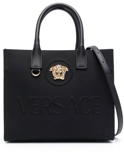 Versace Medusa Head Tote Bag - Black
