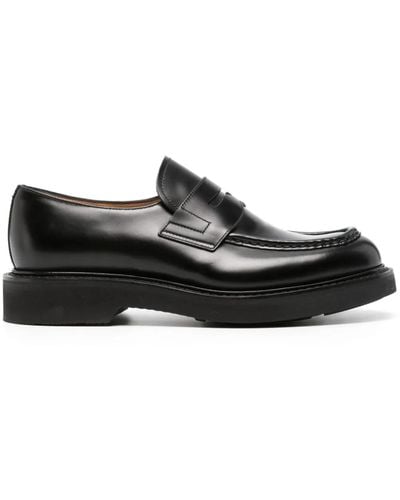 Church's Leather Moccasins - Black