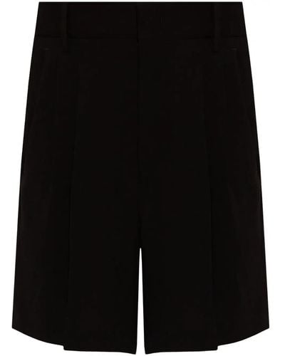 Isabel Marant Elna Shorts With Pleats - Black
