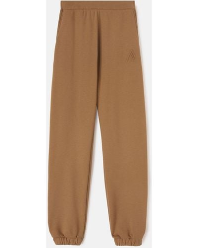The Attico ''penny'' Camel Long Trousers - Natural