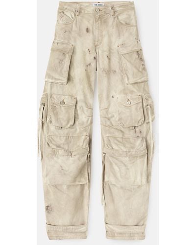 The Attico ''fern'' Natural Marble Long Pants