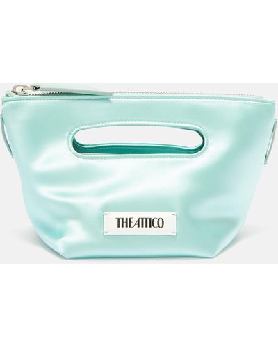 The Attico ''Via Dei Giardini 15'' Tote Bag - Blue