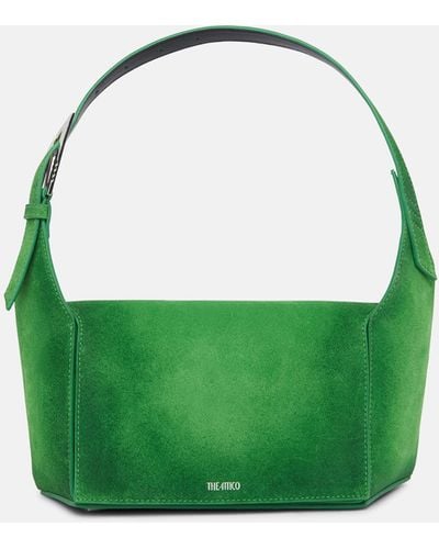 The Attico ''7/7'' Dirty Shoulder Bag - Green