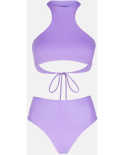 The Attico Violet Bikini - Purple
