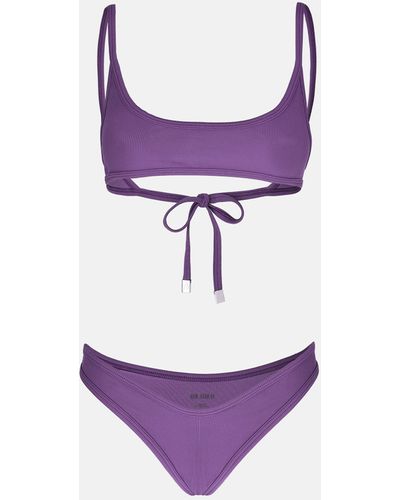 The Attico Bikini purple - Viola