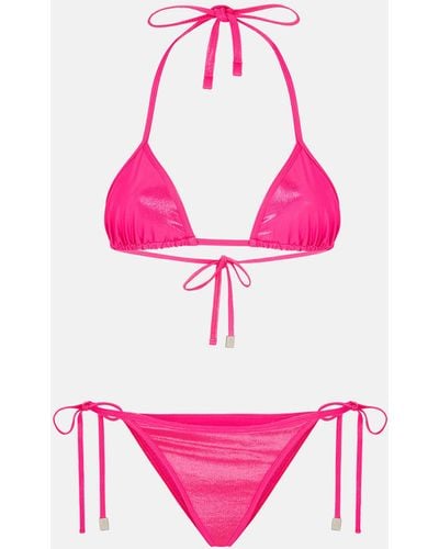The Attico Fucshia Bikini - Pink
