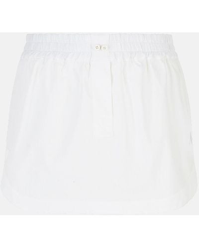 The Attico ''Rooney'' Mini Skirt - White