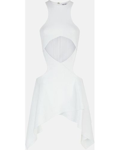 The Attico ''Magnolia'' Mini Dress - White