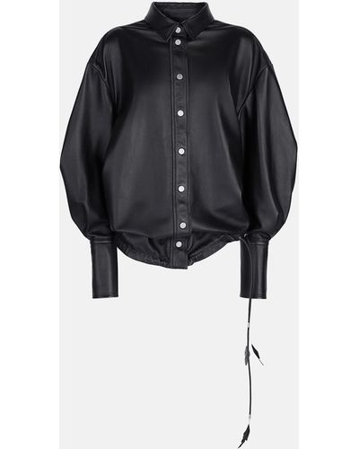 The Attico Black Short Coat