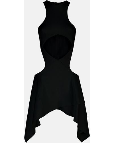 The Attico ''Magnolia'' Mini Dress - Black