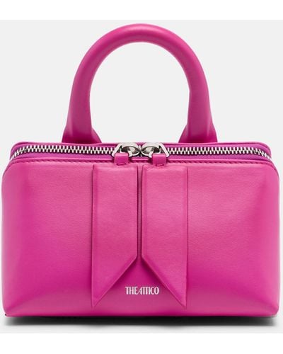 The Attico Mini handbag ''Friday" hot pink - Rosa