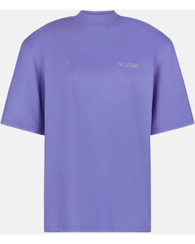 The Attico ''kilie'' Violet T-shirt - Purple