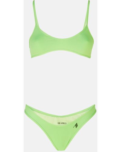 The Attico Bikini acid green - Verde