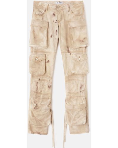The Attico ''essie'' Natural Marble Long Pants