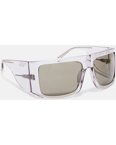 The Attico ''andre'' Fumè Sunglasses - White