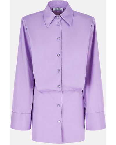 The Attico ''Margot'' Mini Dress - Purple