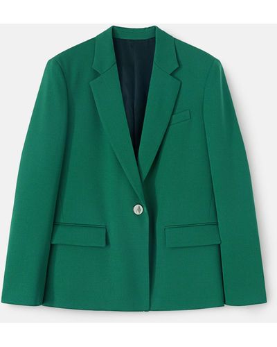 The Attico ''bianca'' Emerald Blazer - Green