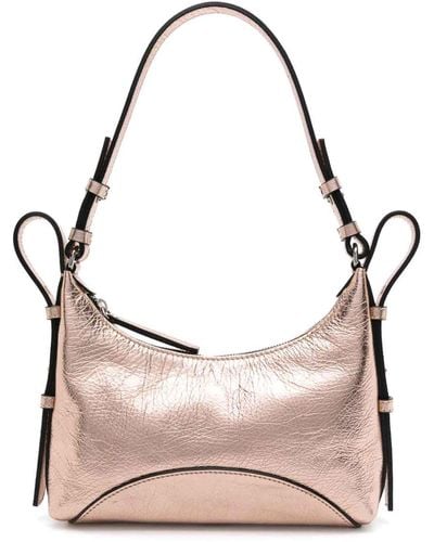 Zanellato Mita Small Leather Shoulder Bag - Pink