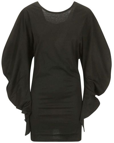 Setchu Short Dress - Black