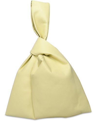 Nanushka Jen Lime Vegan Leather Bag - Yellow