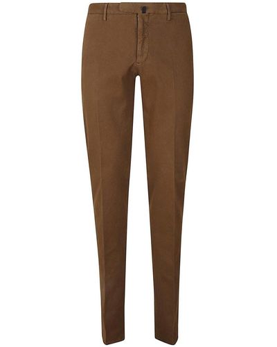 Incotex Cotton Pants - Brown