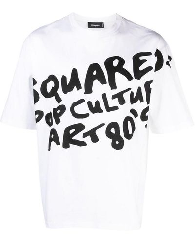 DSquared² Pop 80's Tee - White