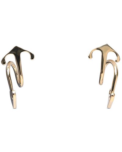 Off-White c/o Virgil Abloh Mono Arrow Brass Earrings - Metallic