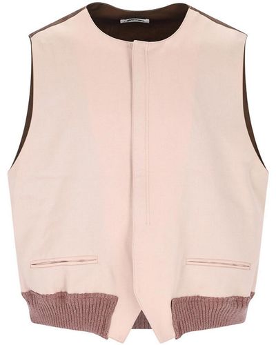 Magliano Gilet In Lana - Pink
