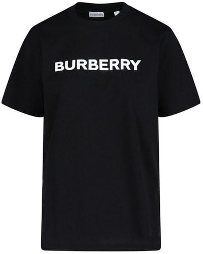 Burberry Logo Tee - Black
