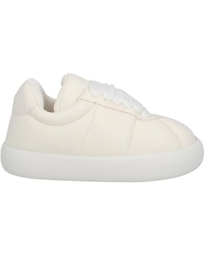 Marni Sneakers In Leather - Natural