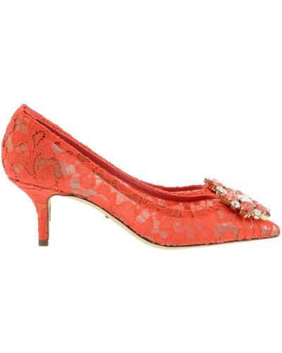 Dolce & Gabbana Bellucci Court Shoes - Red